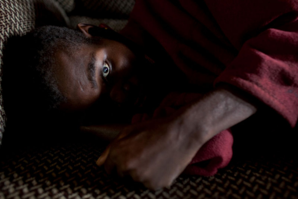 志愿者收留的艾滋病人